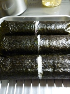 手巻き海苔2枚で太巻き作っちゃおう!-レシピのメイン写真