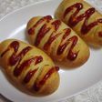 粒マスのハムチーズパン