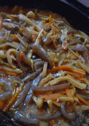 懐かしの給食の味の「五目きんぴら」-レシピのメイン写真