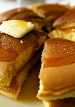 ヨーグルト@ホットケーキ-レシピのメイン写真