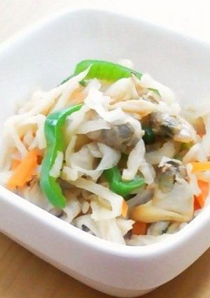 切干大根とあさりの中華風炒め煮-レシピのメイン写真