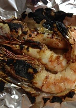 グリルで海老の塩麹焼き-レシピのメイン写真
