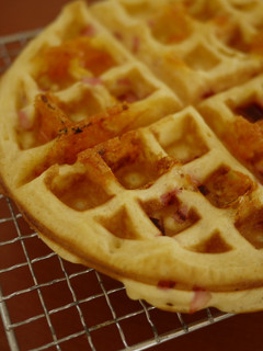 ハムとチーズのワッフル-レシピのメイン写真