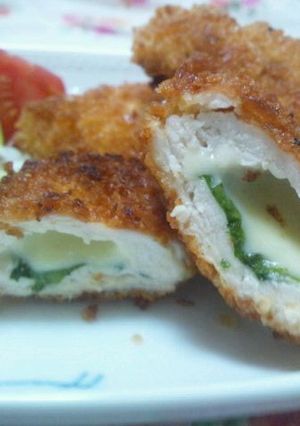 大葉入り★とろけるチーズチキンカツ-レシピのメイン写真