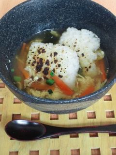 おこげスープde朝ご飯-レシピのメイン写真