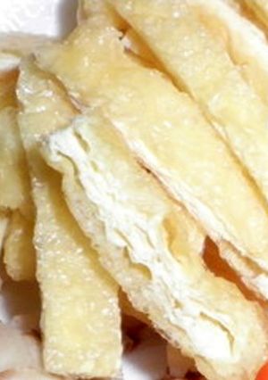 油揚げ・さつまあげ・厚揚げ下処理～油抜き-レシピのメイン写真