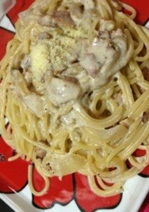 ソースから作るクリームパスタ-レシピのメイン写真