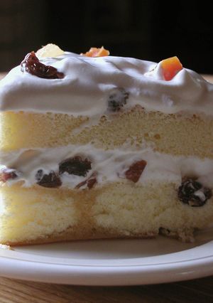 ラム酒漬けドライフルーツのケーキ-レシピのメイン写真