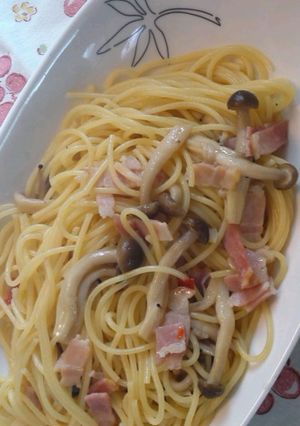 簡単和風きのこパスタ-レシピのメイン写真