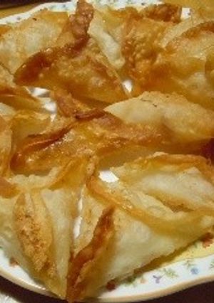 もちーずベーコンあげ餃子♪-レシピのメイン写真