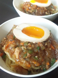 【角煮あんかけラーメン☆】-レシピのメイン写真