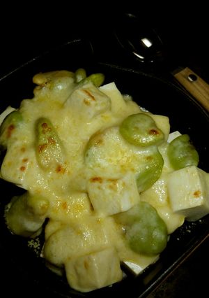 ＊豆腐とそらまめのチーズ焼き＊-レシピのメイン写真