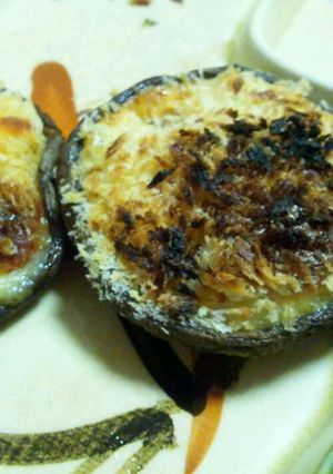 椎茸のピリマヨ☆パン粉焼き-レシピのメイン写真