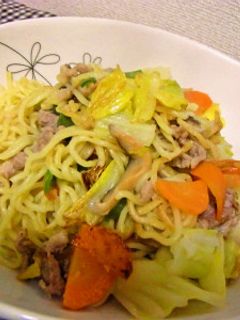 塩麹で!野菜たっぷり塩焼きそば-レシピのメイン写真