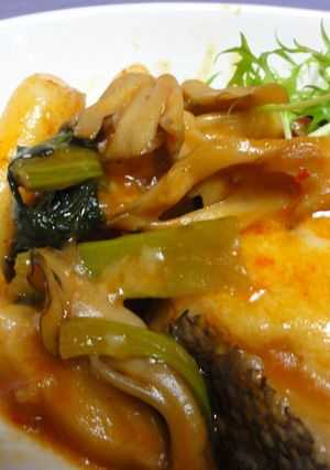 タラとトッポギで甘辛旨煮！-レシピのメイン写真