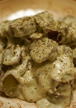 ワインに合う 『さつまいもの牛乳煮』-レシピのメイン写真
