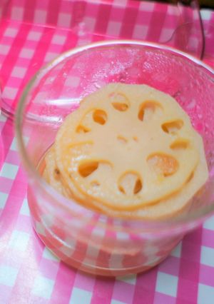 簡単につくれる大人な一品～れんこんの梅煮-レシピのメイン写真