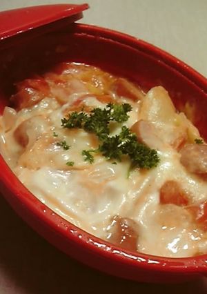 簡単☆シリコンスチーマーで作る朝食♪-レシピのメイン写真