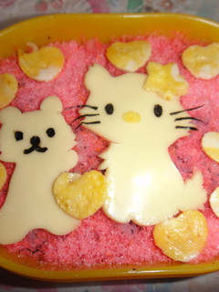 キャラ弁 チャーミーキティ-レシピのメイン写真