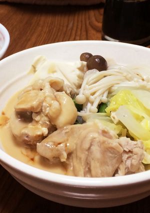 簡単ヘルシー水炊きなべ-レシピのメイン写真