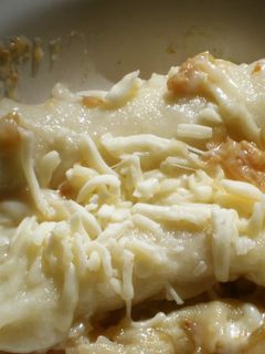 春巻きを餃子風にチーズ乗せで焼く!-レシピのメイン写真