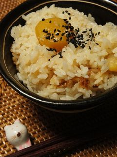 甘露煮で作る栗ごはん-レシピのメイン写真