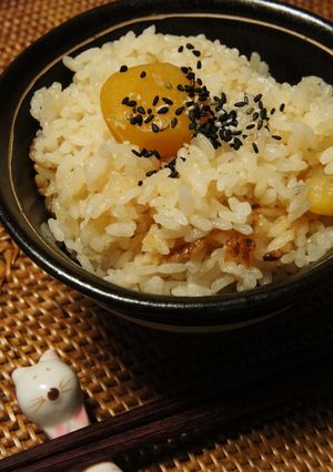 甘露煮で作る栗ごはん-レシピのメイン写真