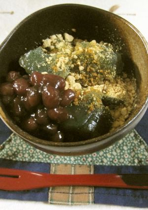 よもぎわらび餅-レシピのメイン写真