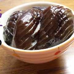 รูปของ 茄子の煮浸し丼
