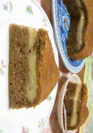 炊飯器で簡単カスタードケーキ-レシピのメイン写真