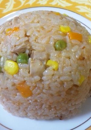 簡単チキンライス-レシピのメイン写真