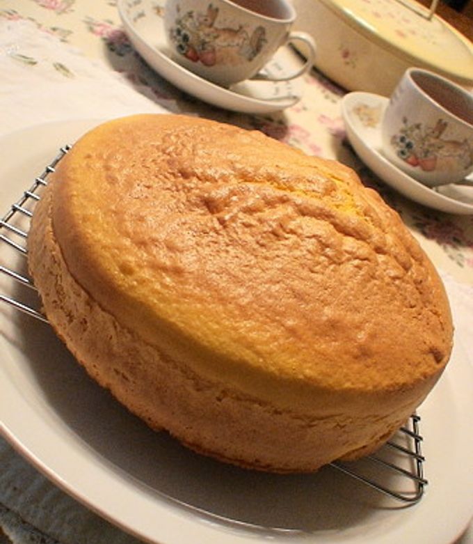ふわふわ＊基本のスポンジ-レシピのメイン写真