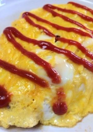 papa特製オムライス-レシピのメイン写真