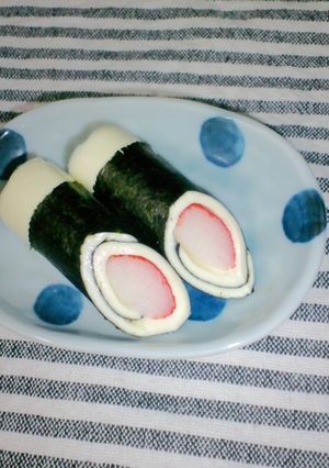 かにかまチーズのり巻-レシピのメイン写真