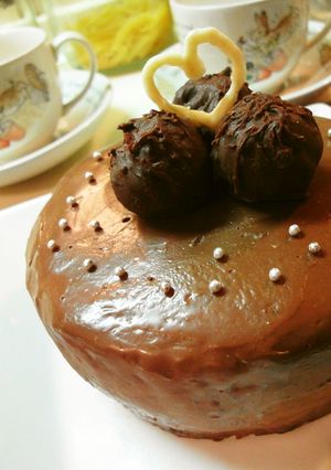 濃厚＊チョコレートソース・ガナッシュ-レシピのメイン写真