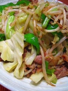 あたしんちの♪肉野菜炒め-レシピのメイン写真