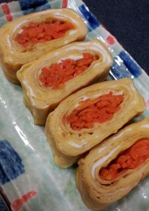にんじん入り卵焼き-レシピのメイン写真