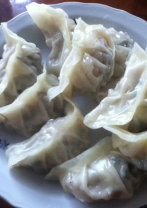 白キクラゲ入り蒸し餃子-レシピのメイン写真