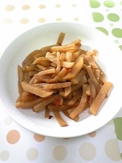 大根の醤油炒め-レシピのメイン写真