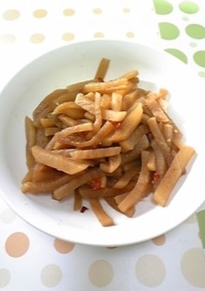 大根の醤油炒め-レシピのメイン写真