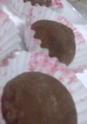 バレンタインにも*洋風チョコ大福-レシピのメイン写真