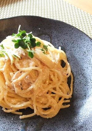 超簡単＆クリーミー♪明太子クリームパスタ-レシピのメイン写真