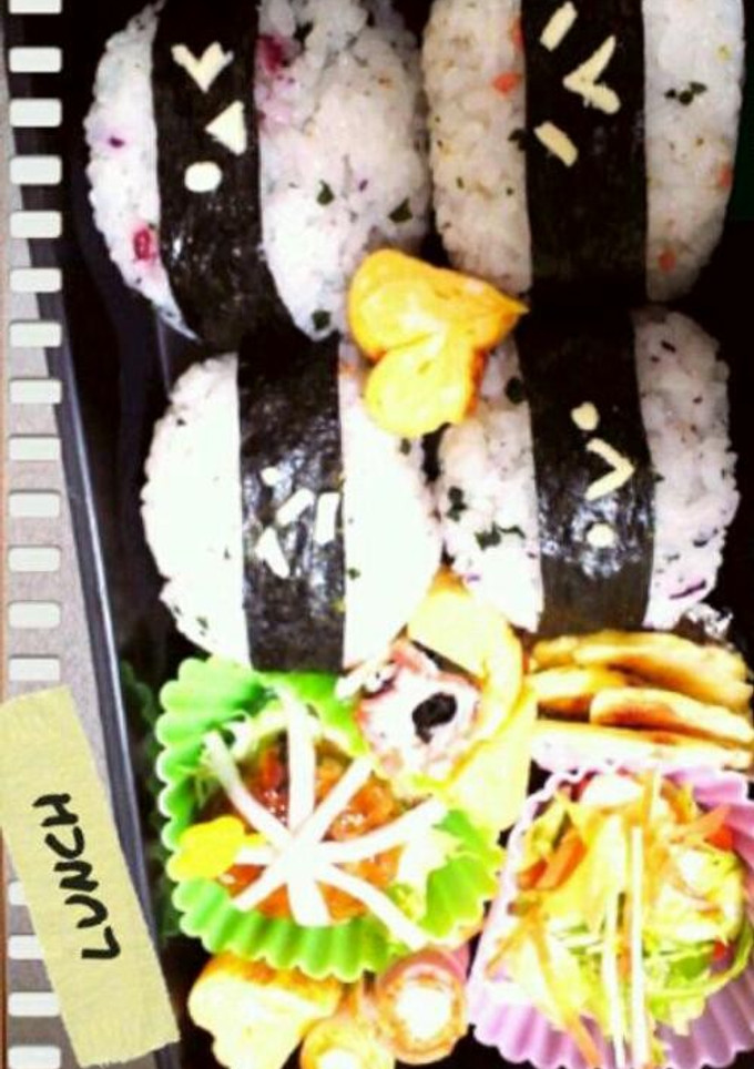 顔文字(-Å-)お弁当-レシピのメイン写真