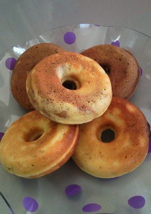 しっとりふんわりバナナ焼きドーナツ-レシピのメイン写真