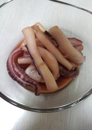 ヤリイカの煮付け-レシピのメイン写真
