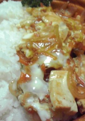 洋風タマゴ丼-レシピのメイン写真