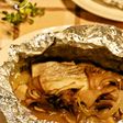 舞茸と鱈のホイル焼き♪味噌マヨソース