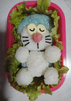 キャラ弁 ドラえもん-レシピのメイン写真