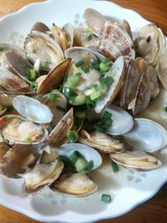 あさりの酒蒸し(中華風)-レシピのメイン写真
