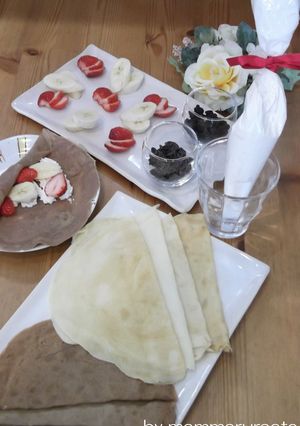 子どもとワイワイ♪手巻きクレープ-レシピのメイン写真